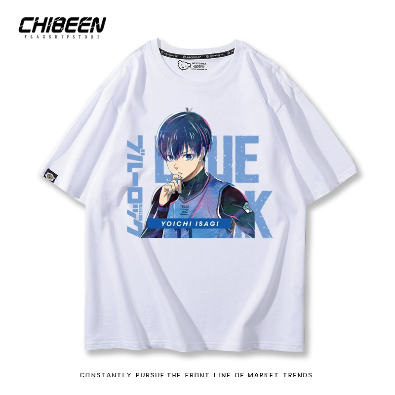 Casual Anime Short Sleeve Summer Cotton Tee