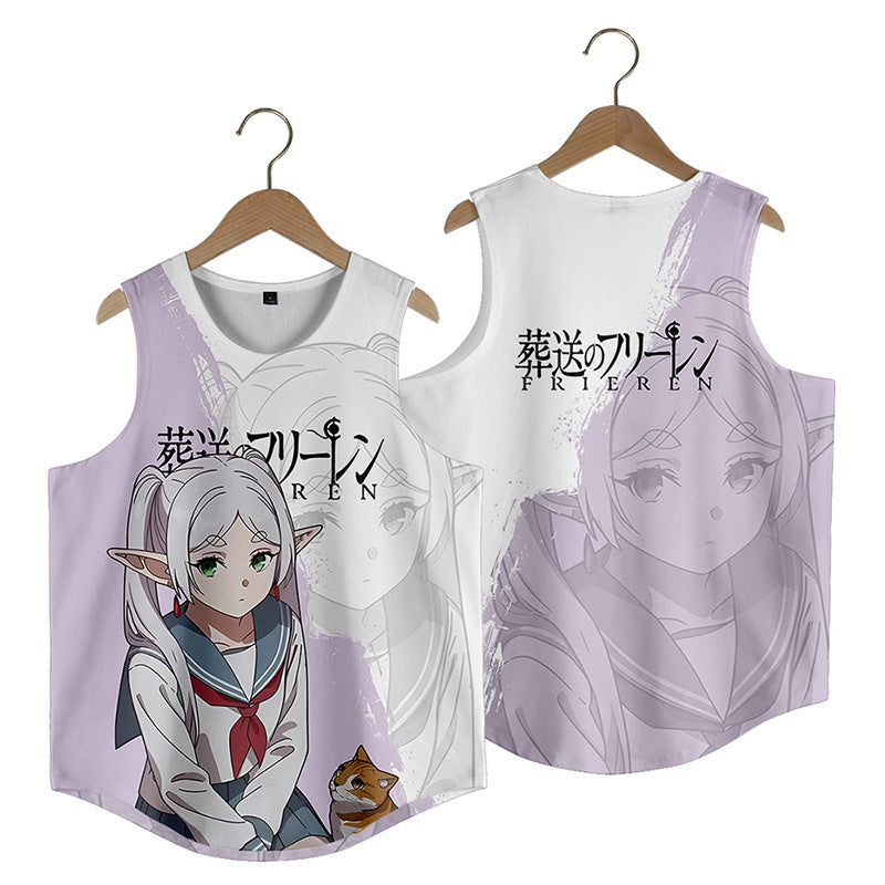 Lovely Anime 3d Print Short Sleeve T-Shirt