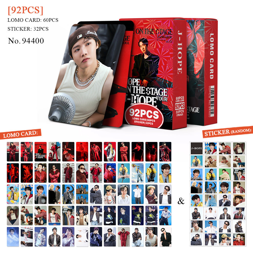 92PCS JHOPE Arirang Album Photocard Mini Sticker