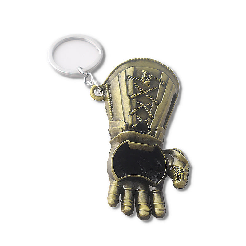 Thanos Glove Bottle Opener Keychain Pendant