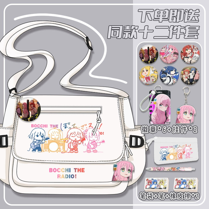 Cute Anime Crossbody Shoulder Backpack