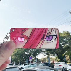 Creative Anime Luminous Eye Keychain Pendant