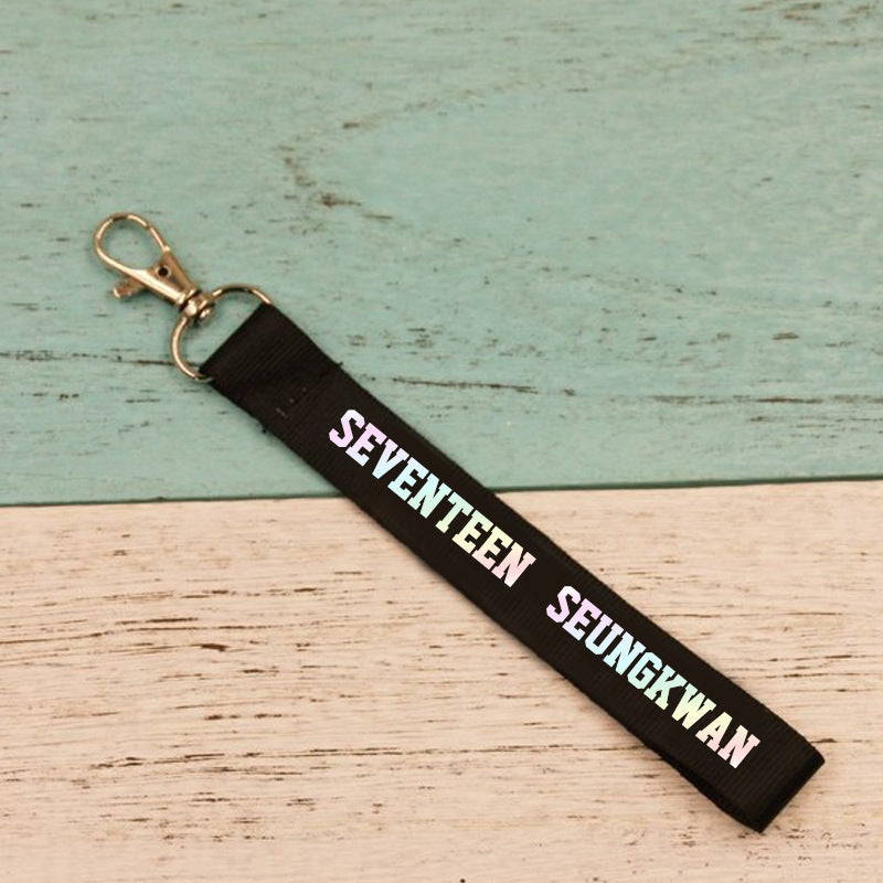 Cute Kpop Keychain Pendant Lanyard