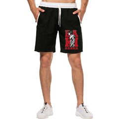 Men's Baki Anime Casual Loose Shorts