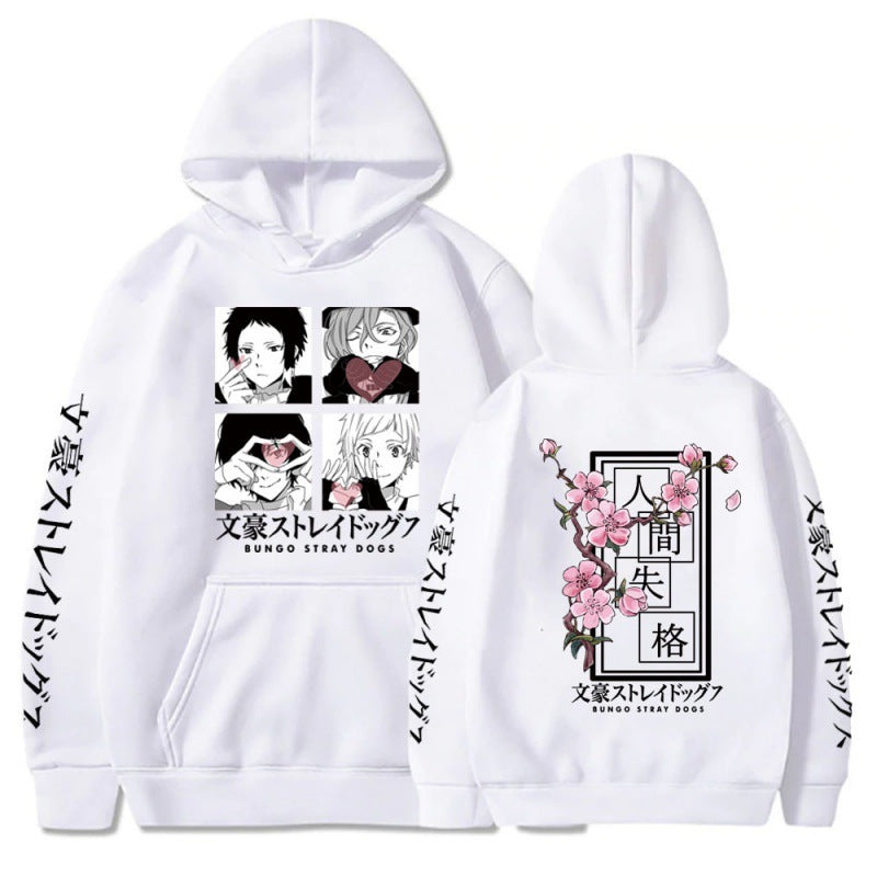 Men's and Women's Anime Dazai Pullover Hoodie