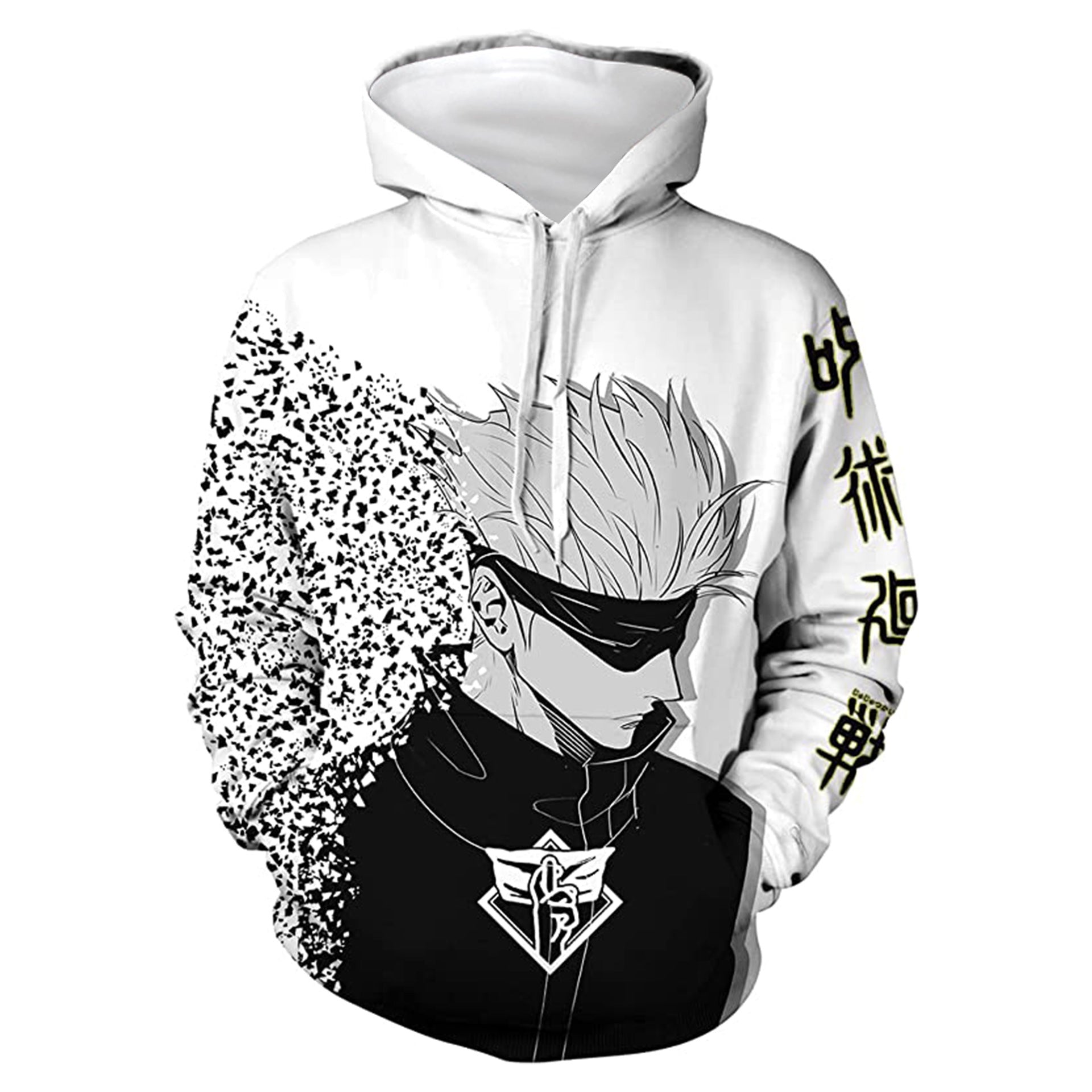 Men's Anime 3D Printed Sports Cosplay Hoodie