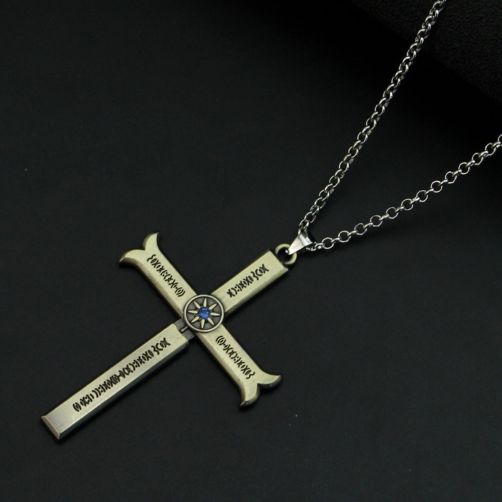 Cool Sword Cos Necklace Keychain Pendant