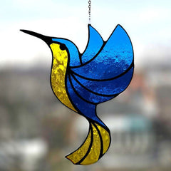 Colorful Hummingbird Suncatcher