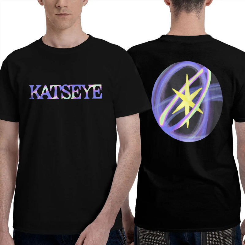 Casual Kpop Katseye Gabriela Logo T-Shirt