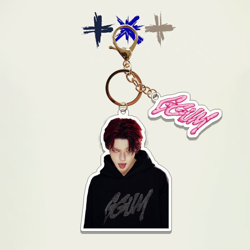 KPOP "GGUM" Cartoon Acrylic Keychain Bag Pendant