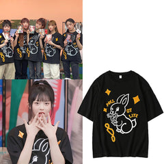 NJZ BUNNIE‌ Loose Round Neck T-shirt