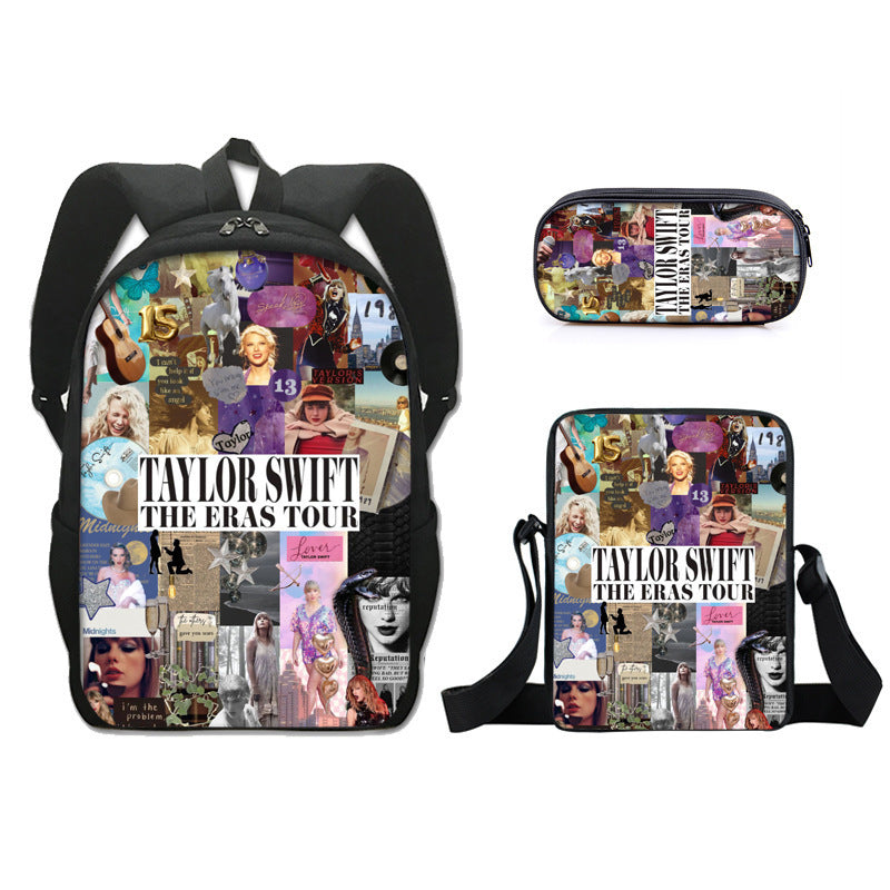 Children's Taylor School Backpack Pencil Bag Set