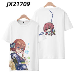 Nakano Short-sleeved Cosplay T-shirt