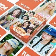 92PCS TUIDE TUNE & PLAY Photocard Sticker