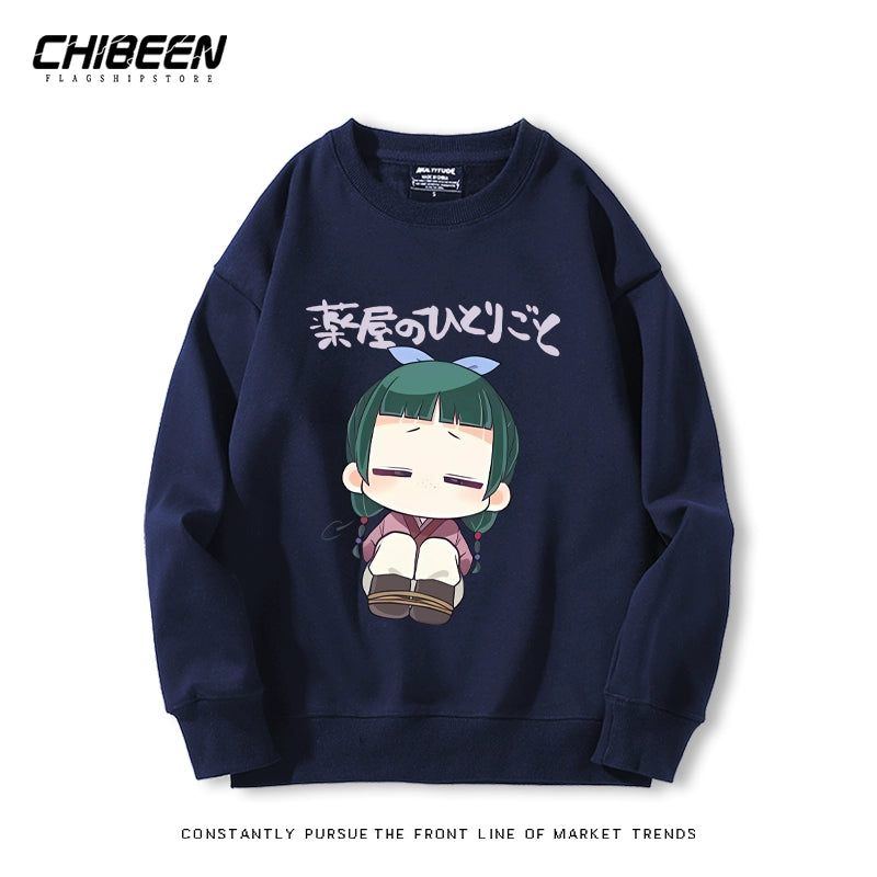 Unisex Anime Cos Crew Neck Sweatshirt