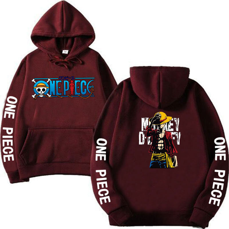 Men's and Women's Luffy Casual Sports Hoodie