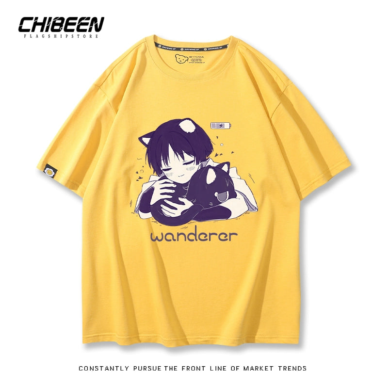 Game Wanderer Printed Short Sleeve T-Shirt