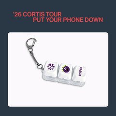 PYPD Tour Keycap Pendant Keyring