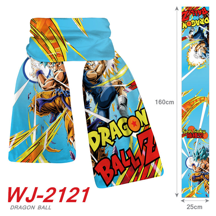 Goku Super Soft Plush Warm Scarf