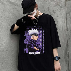 Trendy Anime Short-sleeved Cotton T-shirt