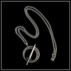 Exquisite Blade of The Dark Moon Necklace