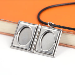 Creative Anime Opened Book Alloy Necklace