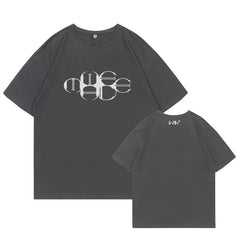 We Made Album LOGO Printed Short-sleeved T-shirt