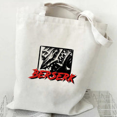 Anime Printed Canvas Shoulder Bag