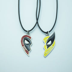 Deadpool and Wolverine Couple Necklace Accessories