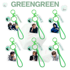 MARTIN JAMES JUHOON Acrylic Pendant Keyring