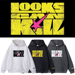 IVE LooksCanKill Pullover Hoodie Top