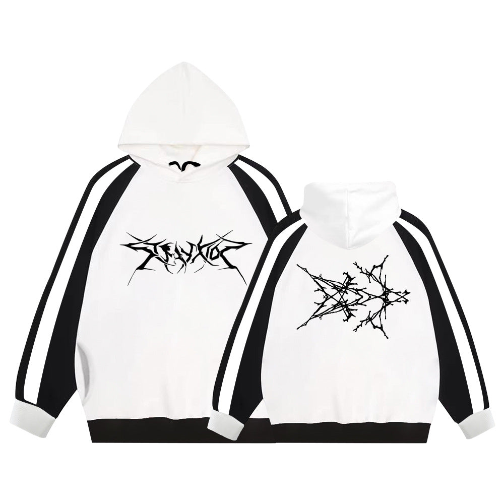 Women's KPOP ATE Logo Casual Fleece Hoodie