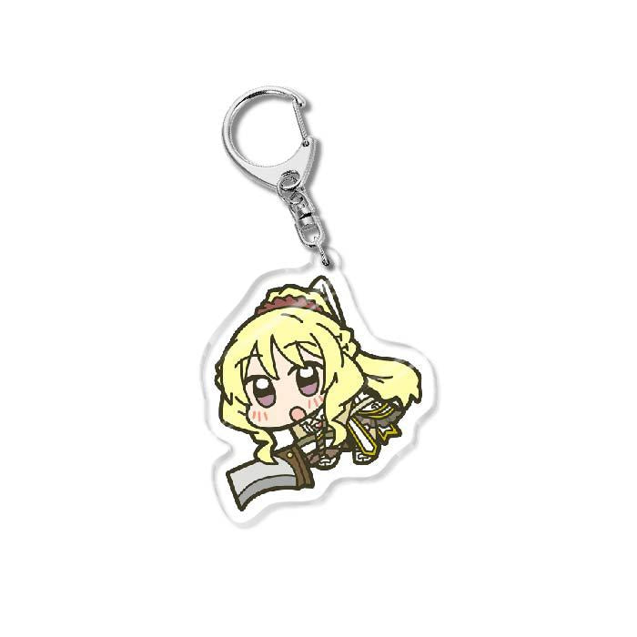 Cute Anime Acrylic Keychain Pendant