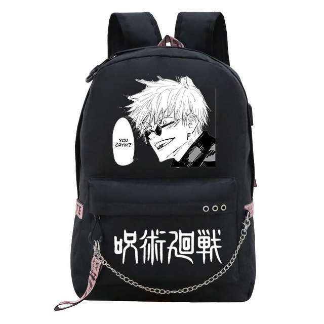 Trendy Anime Print Large Capacity Backpack