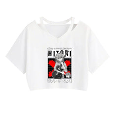 BOCCHI Women's Crop T-shirt Top