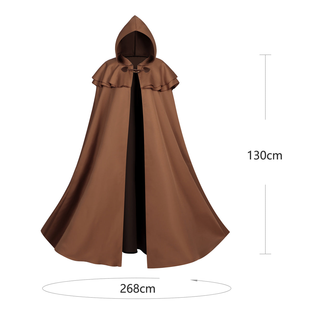 Unisex Witch Devil Cape Cosplay Costume