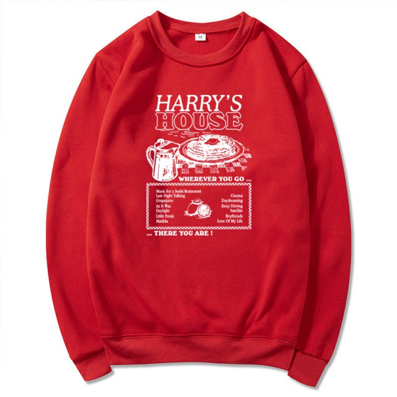 Lovely Girls Harry's House Print Casual Sweatshirt