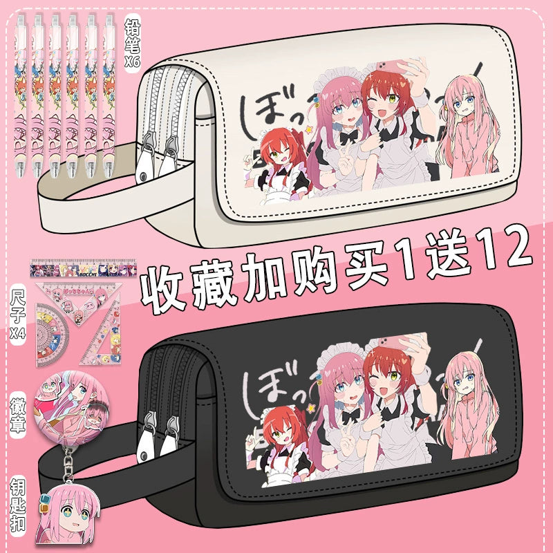 Anime Stationery Pencil Bag Storage Box