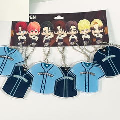 EN- Jersey Acrylic Pendant Keyring