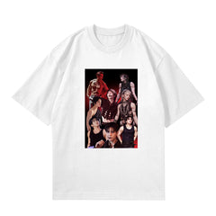 KPOP Poster Print Short Sleeve T-shirt