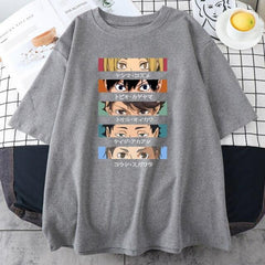 Trendy Graphic Round Neck Short Sleeve T-shirt