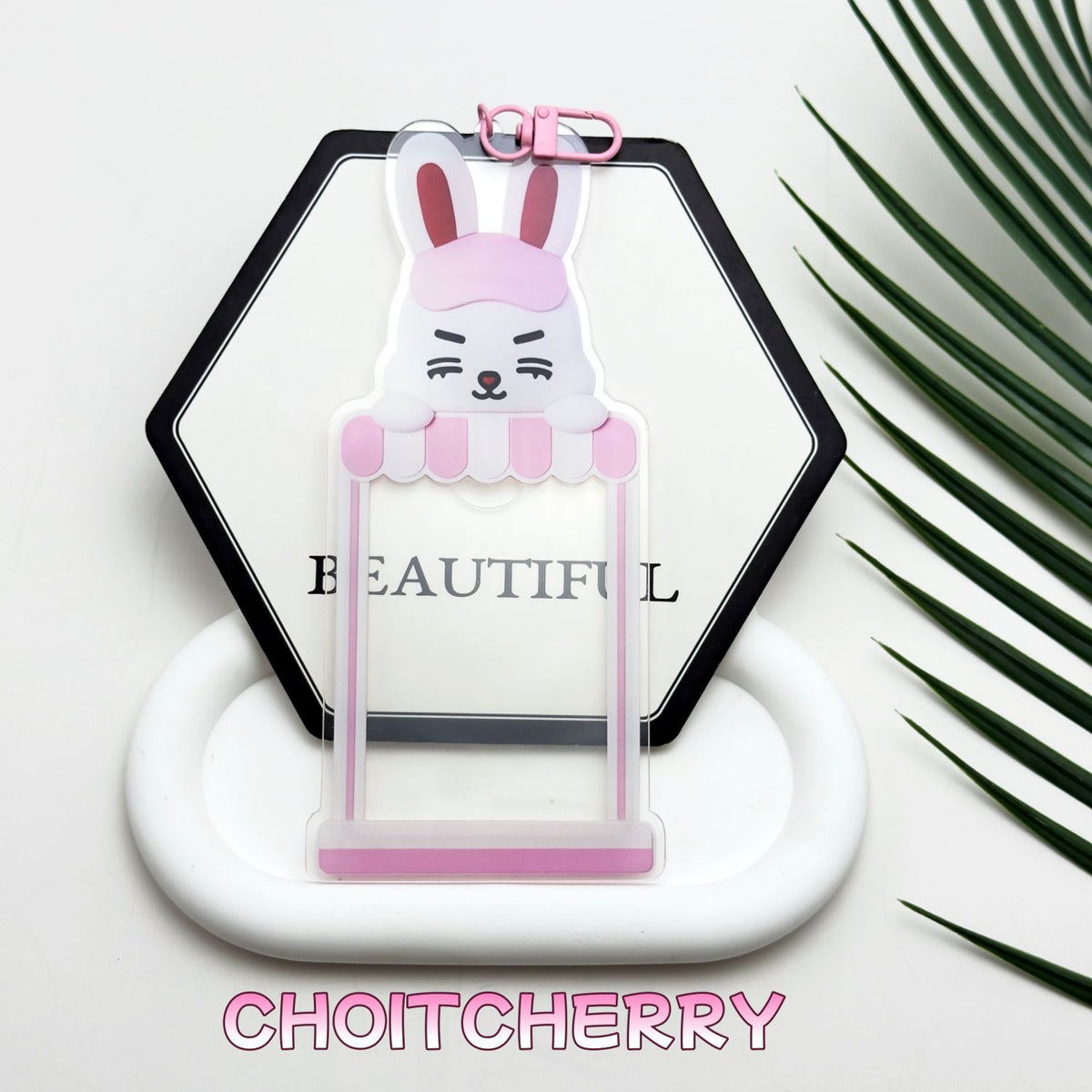 SVT Acrylic Card Holder Keychain Bag Pendant