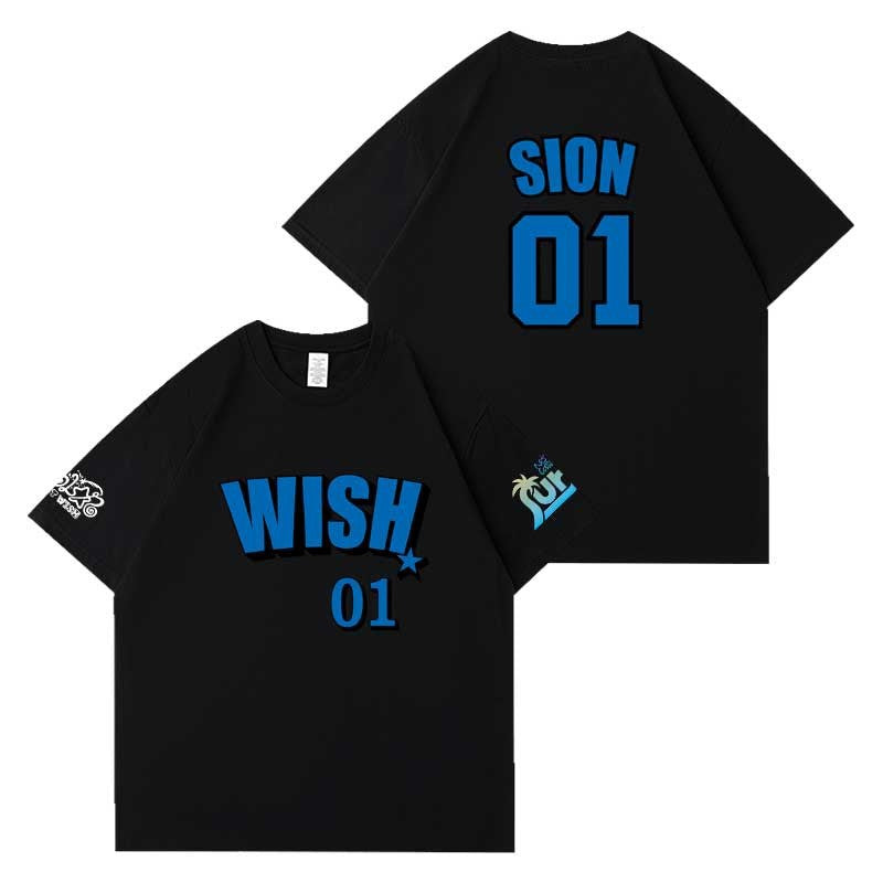NCT WISH Cotton Printed Short-sleeved T-shirt