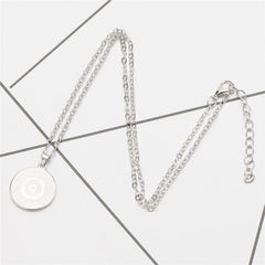 Twilight Gem Round Pendant Women's Necklace
