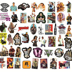 50 GTA Graffiti Stickers