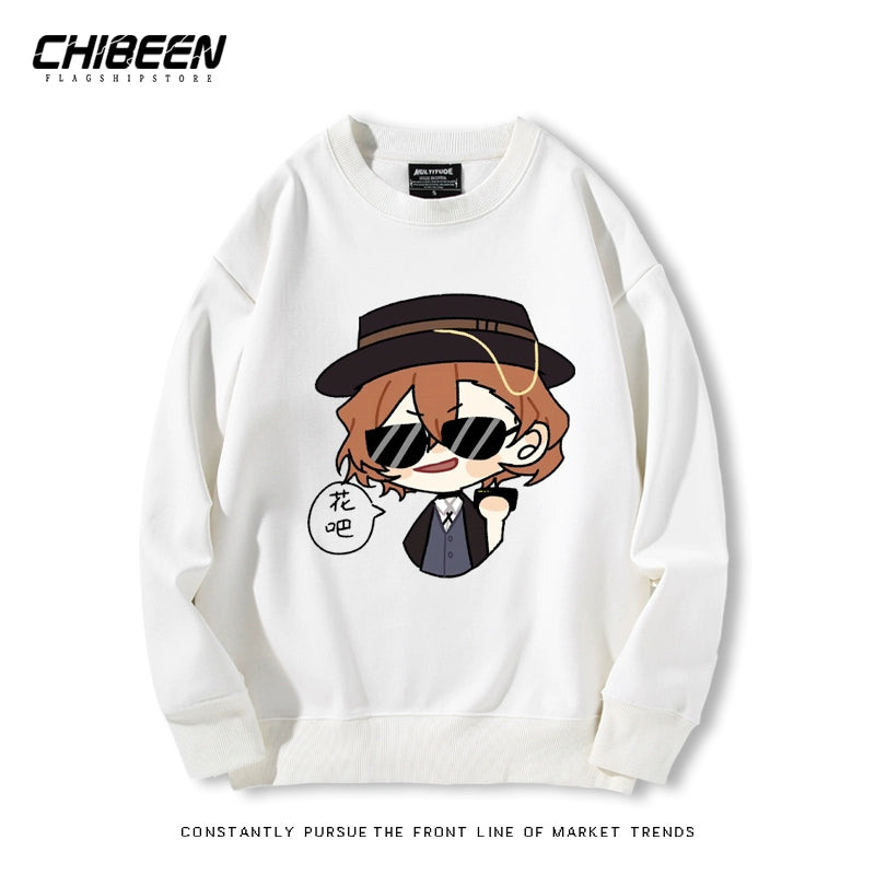 Dazai Anime Crew Neck Sweatshirt Top
