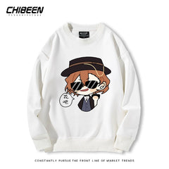 Dazai Anime Crew Neck Sweatshirt Top
