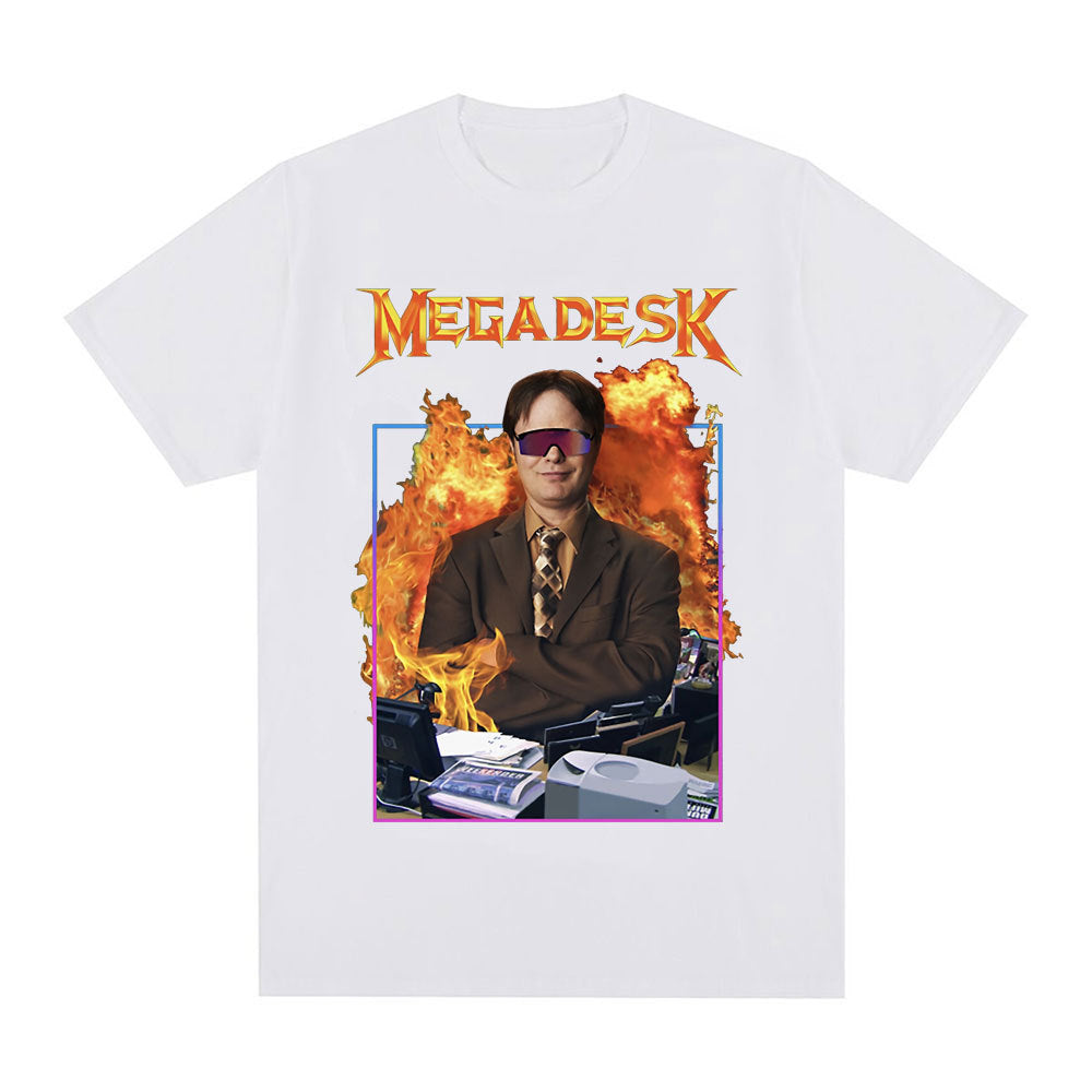 Dwight Schrute Megadesk Printed Tee