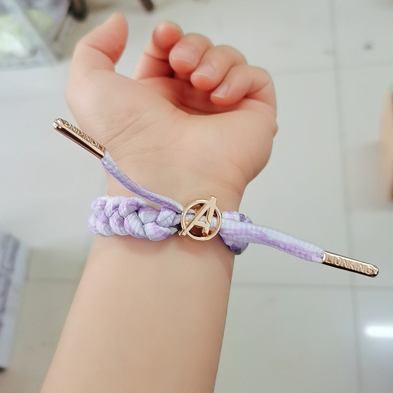 Trendy Anime Woven Bracelet