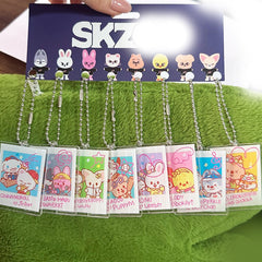 SKZ Cartoon Keychain 8PCS Set